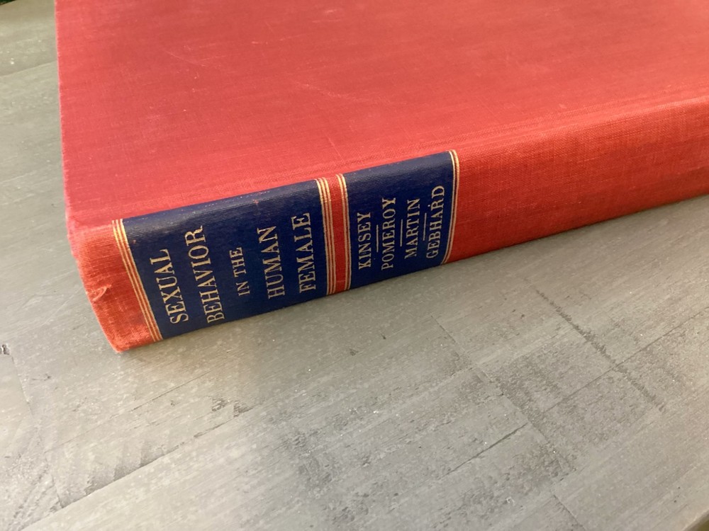 Alfred C. Kinsey SEXUAL BEHAVIOR In The HUMAN FEMALE Book 1953  HARDCOVER
