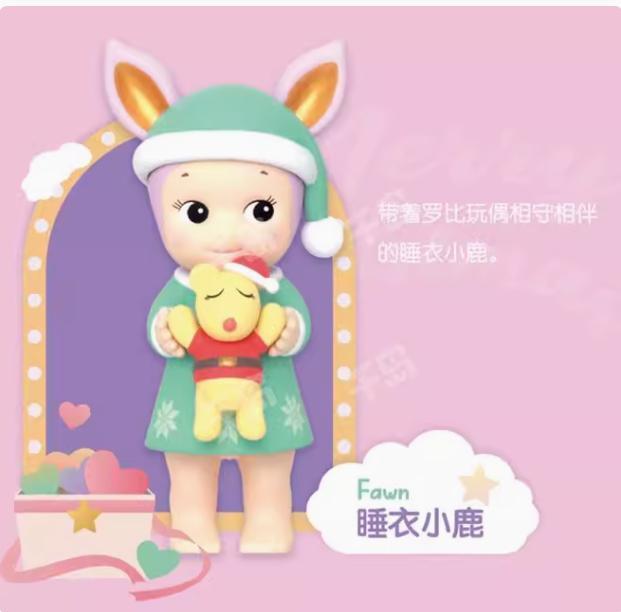Sonny Angel 2021 Dreaming Christmas Fawn Mini Figure Collectible Designer Toy