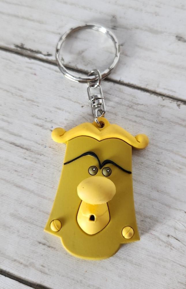 Disney Alice in Wonderland Doorknob Figural Bag Clip Keychain