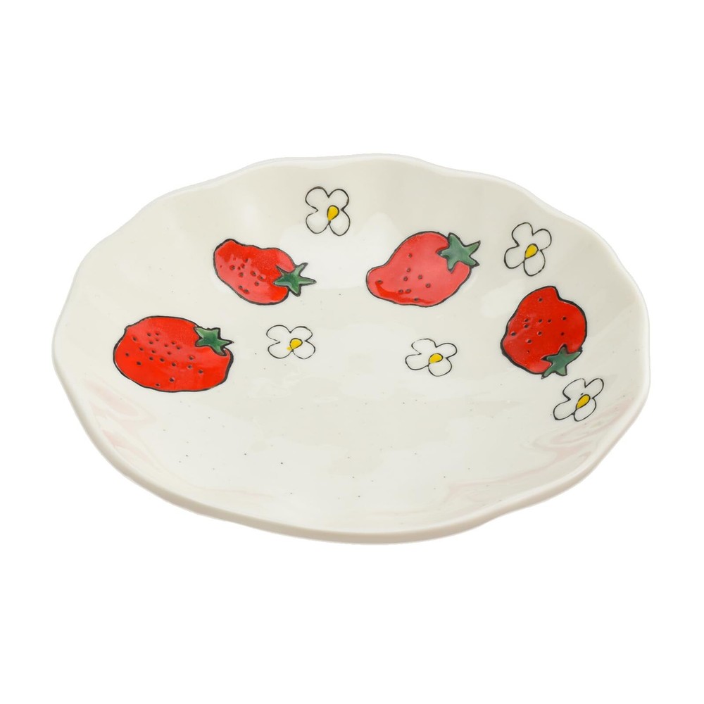 Salad Bowls, Dinner Plates, Ceramic Handmade Dessert Appetizer Diet Bowl, 8-I...