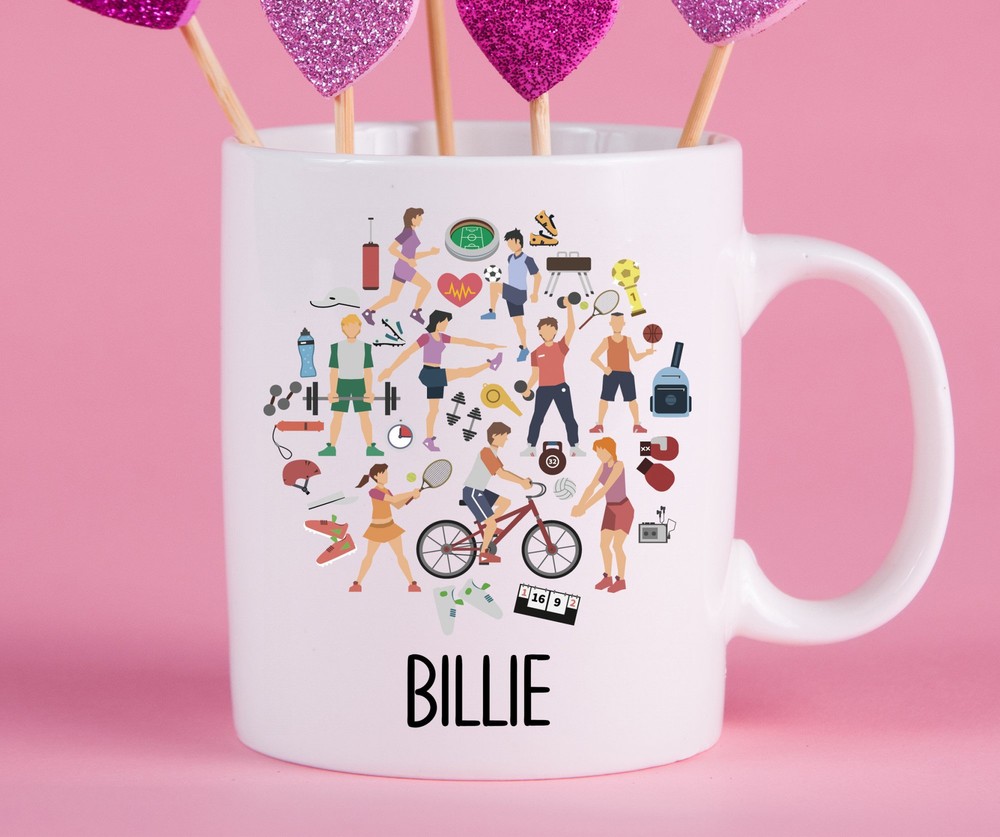 Personalized Fitness Mug Fitness Gift Ideas Fitness Cup Gifts For Fitness Lovers