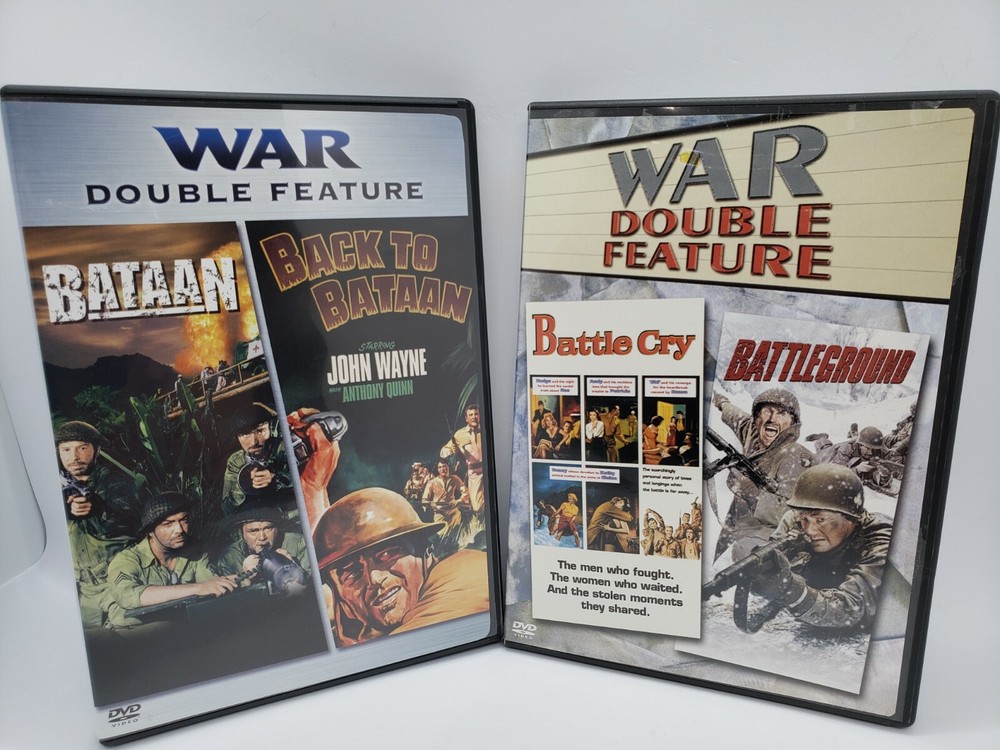 War Double Feature DVD Lot,  2 Double Feature DVDs! 4 times the action!