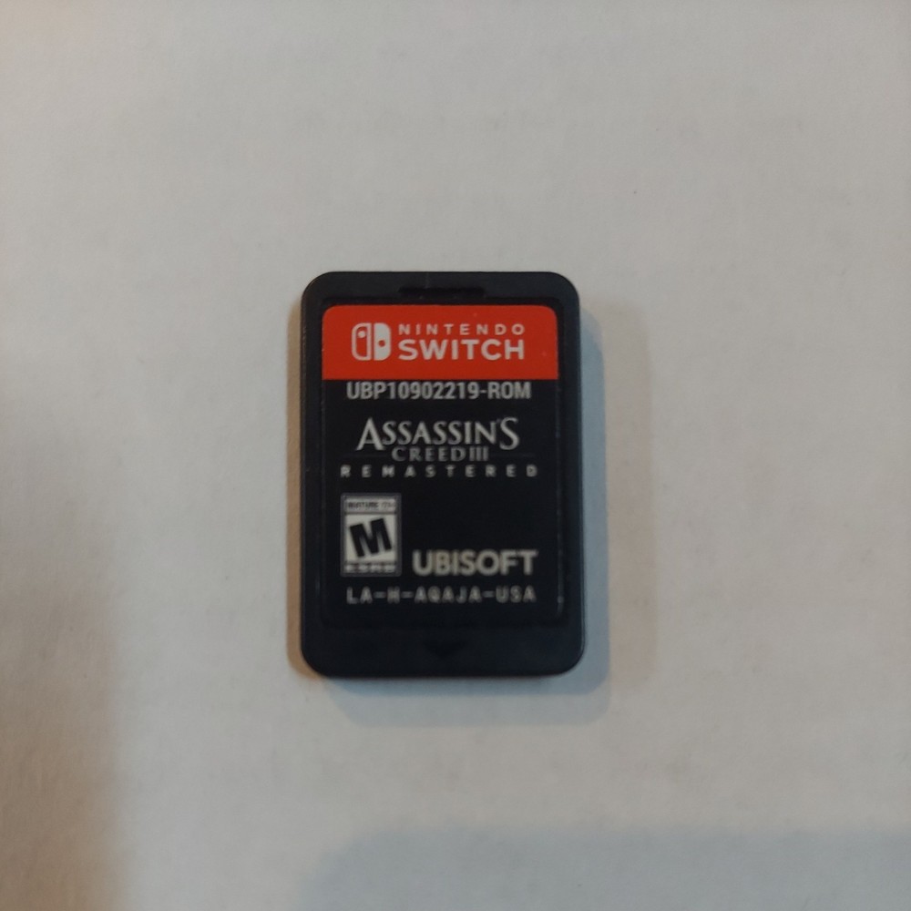 Assassin's Creed III Remastered - Nintendo Switch