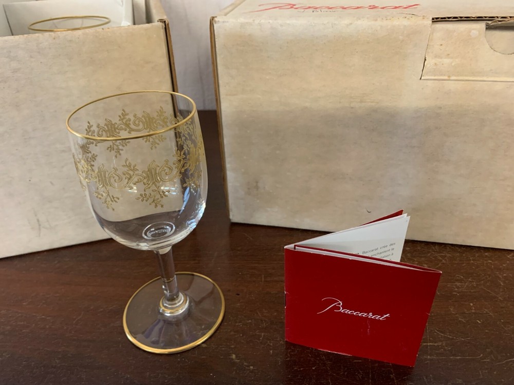 16 Red Wine Glasses Récamier Model In Baccarat Crystal (Price Per Unit)