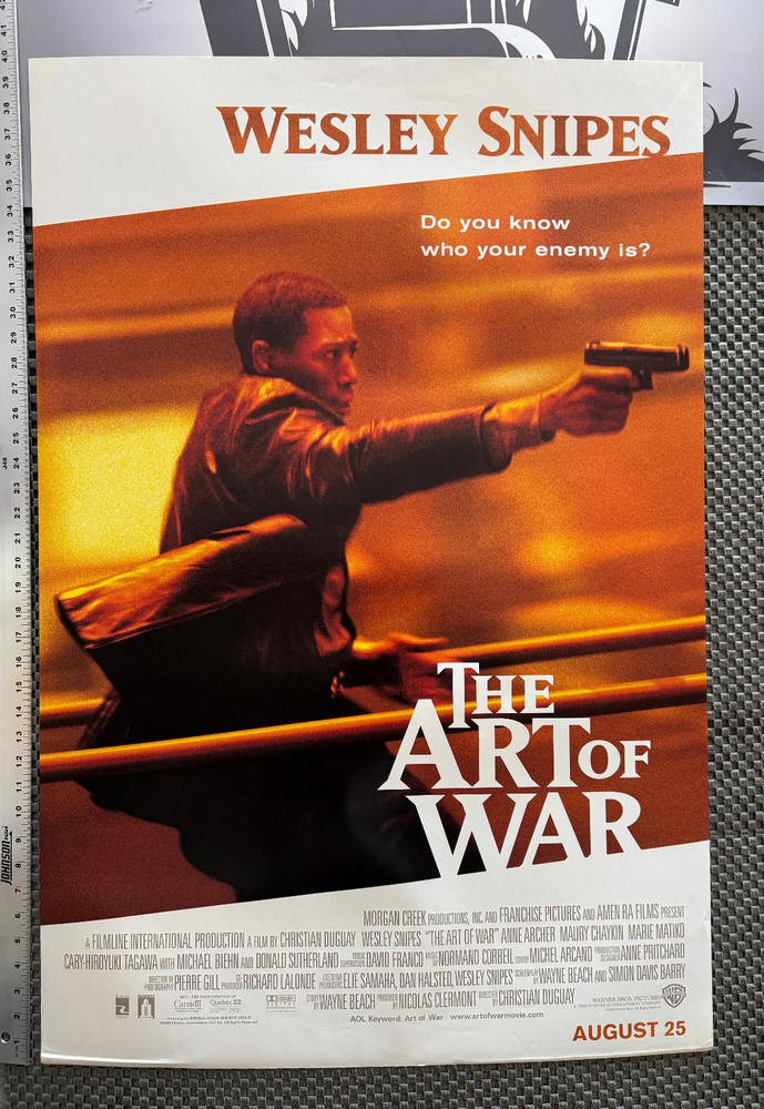 The Art Of War - Movie Poster - Original 27 x 40