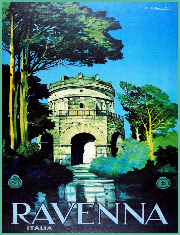 Decoration Poster.Home room art.Interior design.Ravena Italy travel.Italian.7229