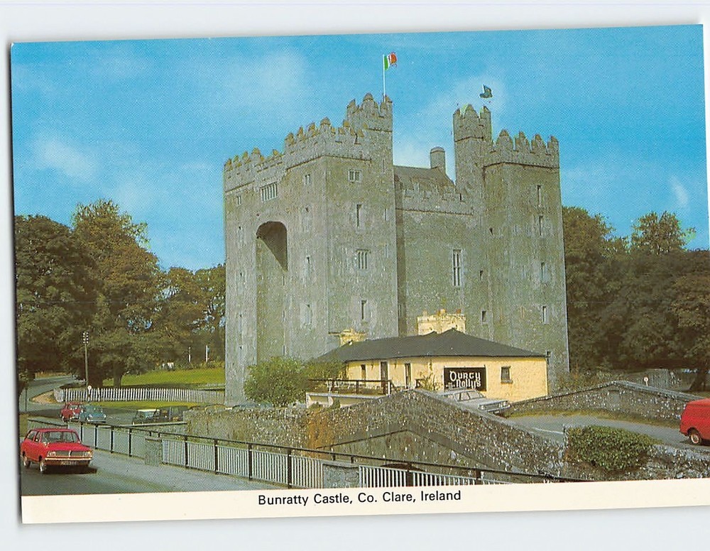 Postcard Bunratty Castle Co. Clare Ireland