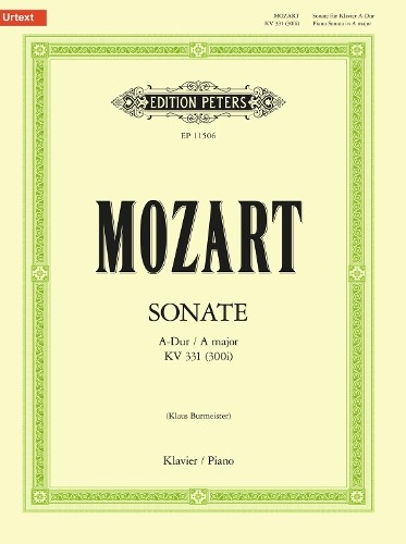 Wolfgang Amadeu Piano Sonata A major K331 (300i) (Piano Solo): Based (Paperback)Another great item from Rarewaves USA | Free delivery!