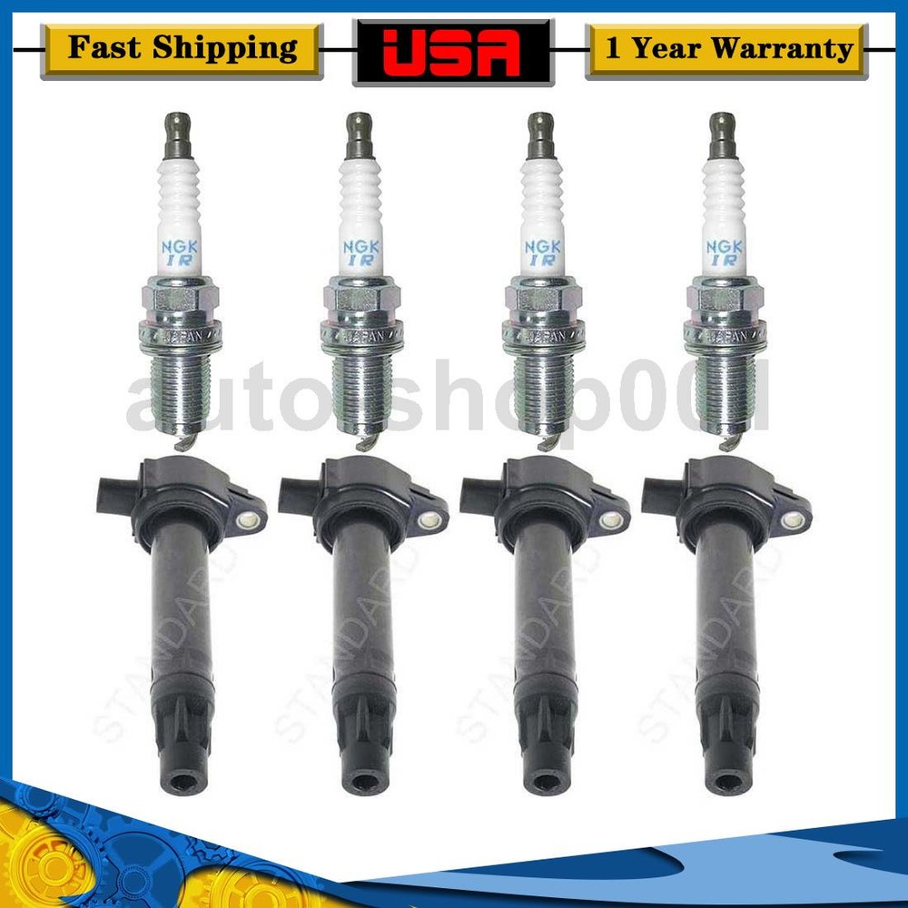 8 High-Performance Ignition Coils & Spark Plugs for Chrysler 200 2011-2014