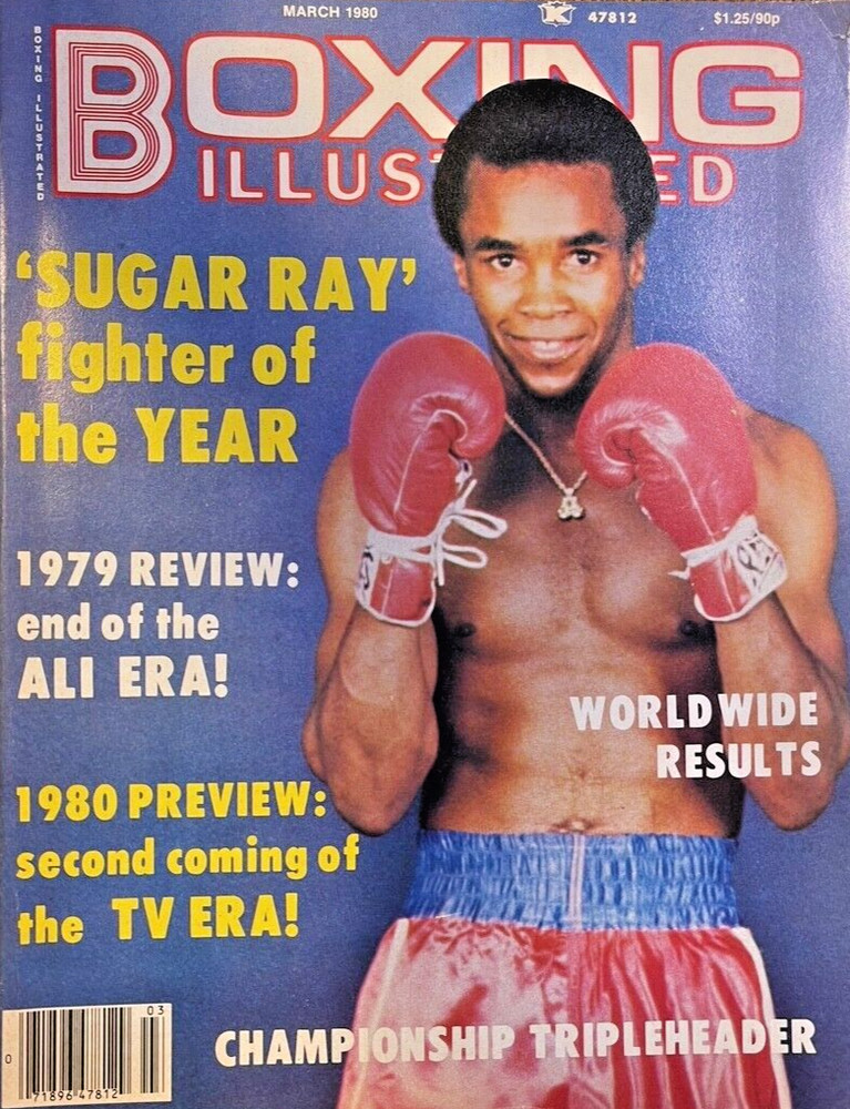 Boxing Illustrated March 1980 Sugar Ray Leonard Cover
