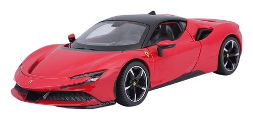 Bburago 1/24 SF90 Stradale Red Diecast Car