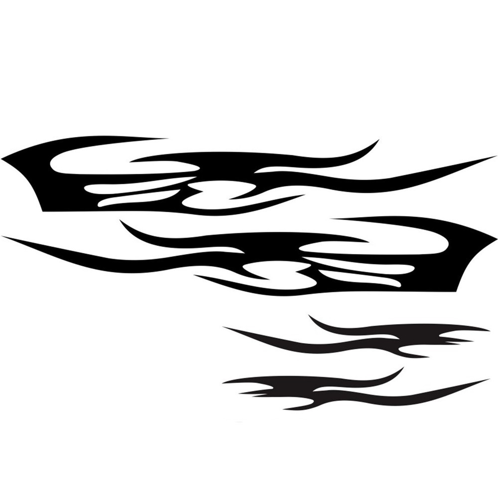 Custom Vinyl Car Stickers for Hood Side Skirt DIY Auto Wrap Decals