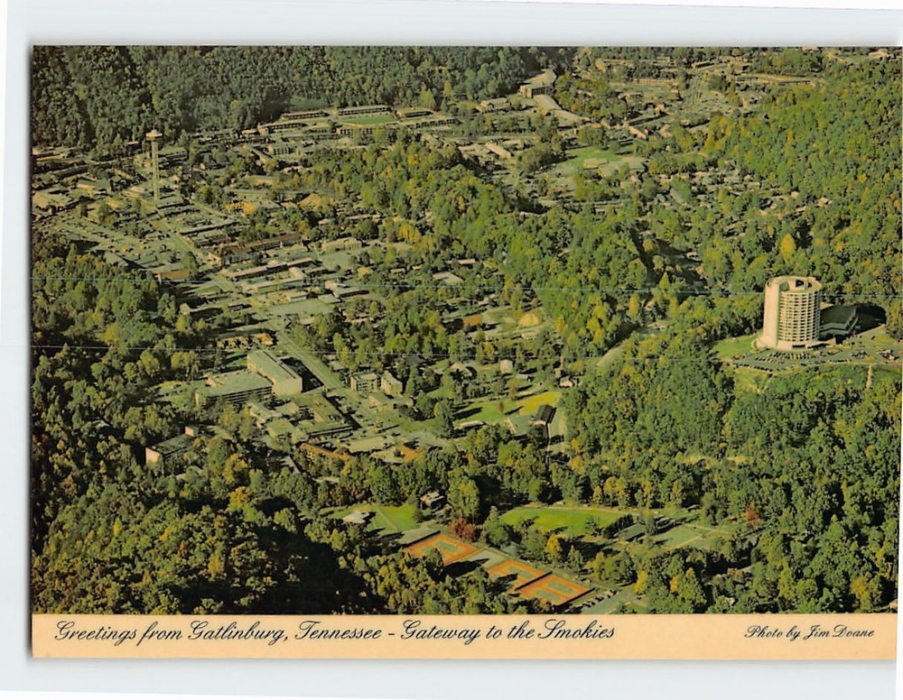 Postcard Greetings from Gatlinburg Tennessee USA