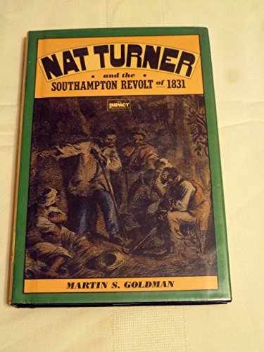 Nat Turner and the - Library Binding, by Goldman Martin S. - Acceptable c