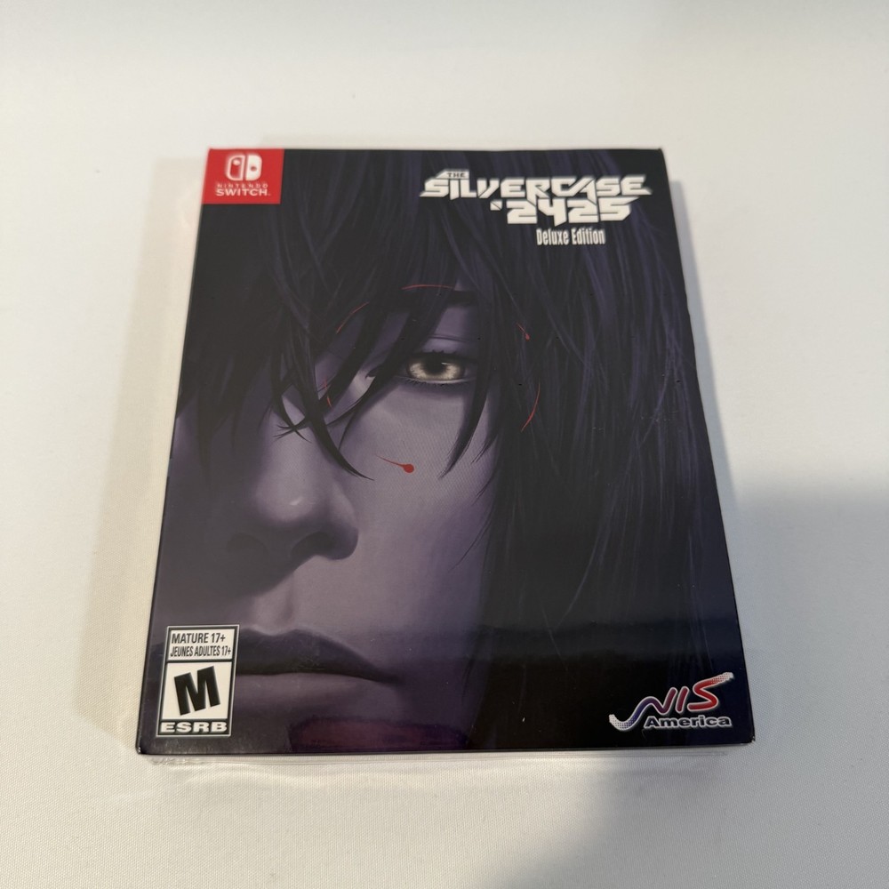 The Silver Case 2425 Deluxe Edition Nintendo Switch Visual Novel Game Sealed