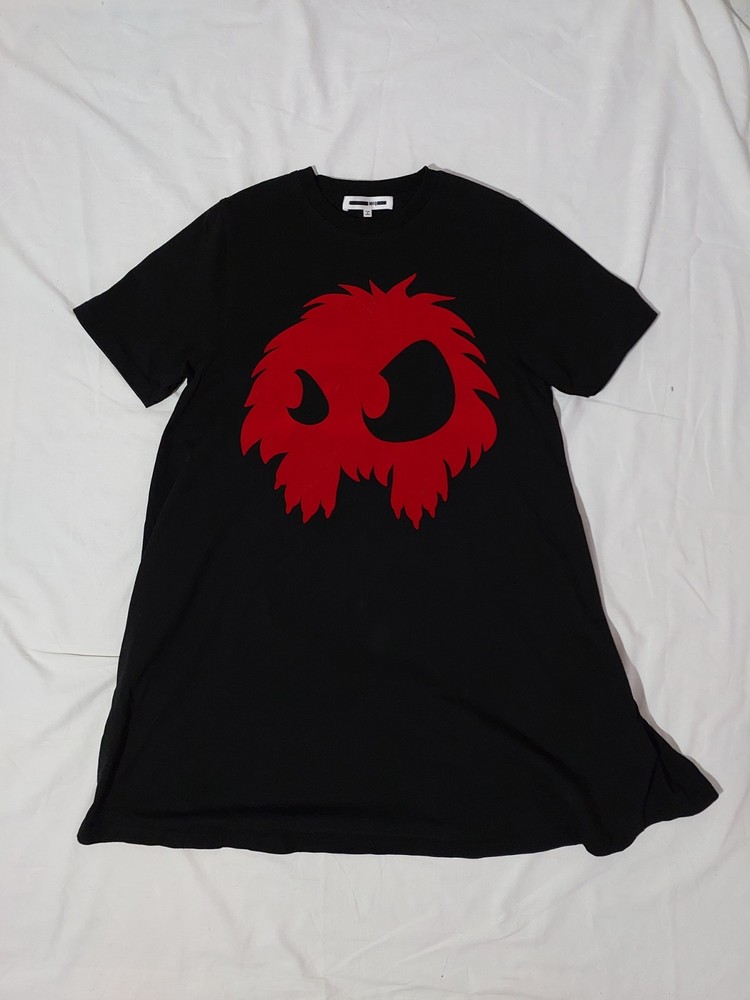 McQ Alexander McQueen Dress Monster Logo Black Size M