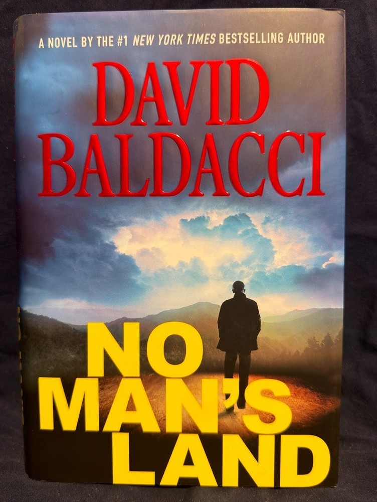 SIGNED - No Man's Land by David Baldacci (2016, Hardcover, First Edition)