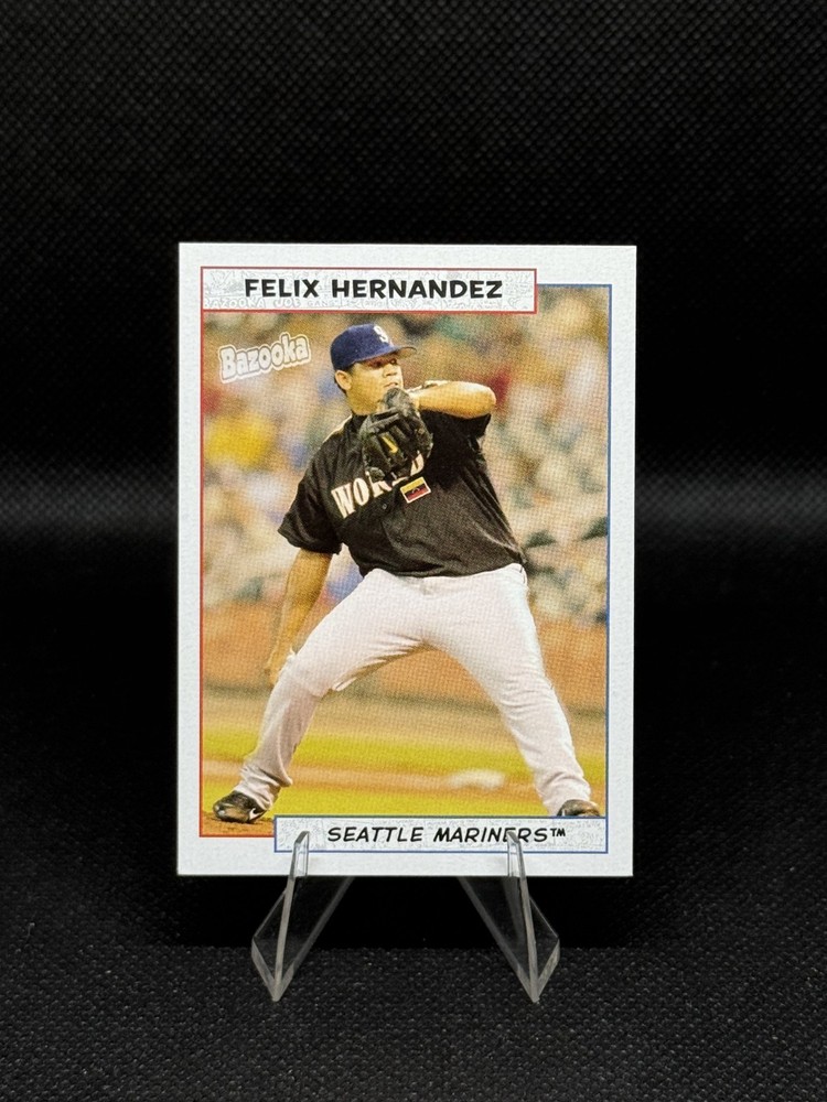 2005 Topps Bazooka - Félix Hernández #186 Mini