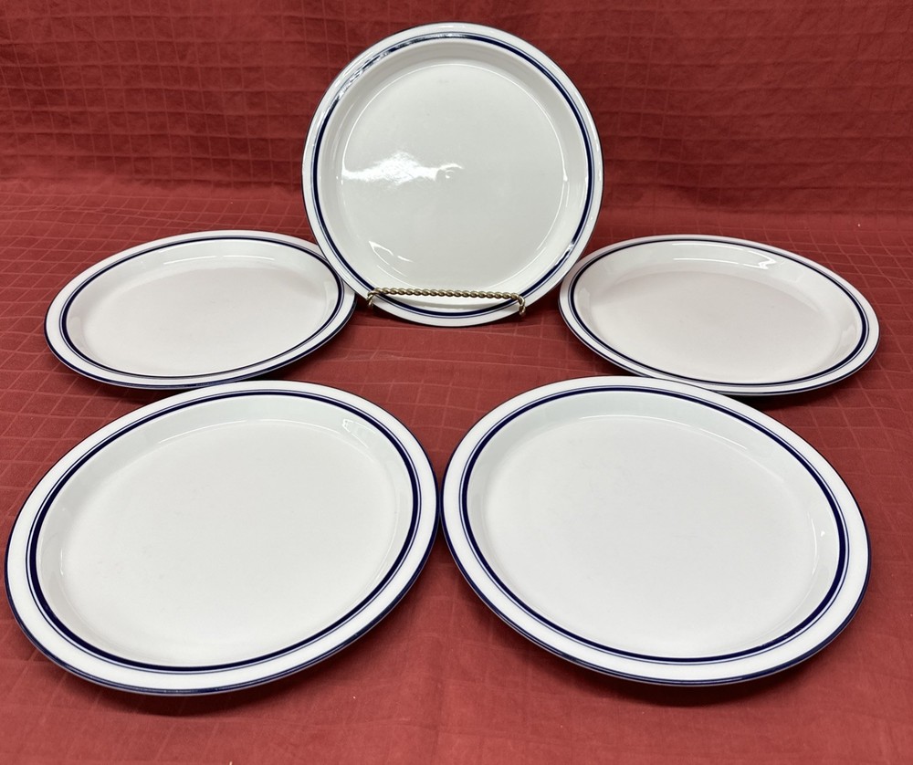 Dansk Bistro CHRISTIANSHAVN Blue Stripe White 10