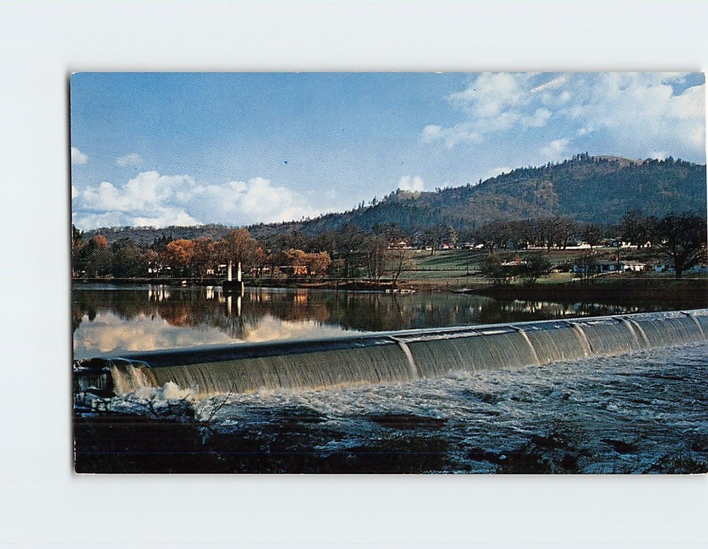 Postcard Winchester Dam Umpqua Oregon USA