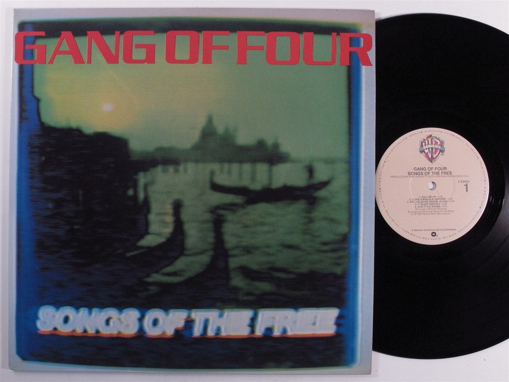 GANG OF FOUR Songs Of The Free WARNER BROS LP VG+ f