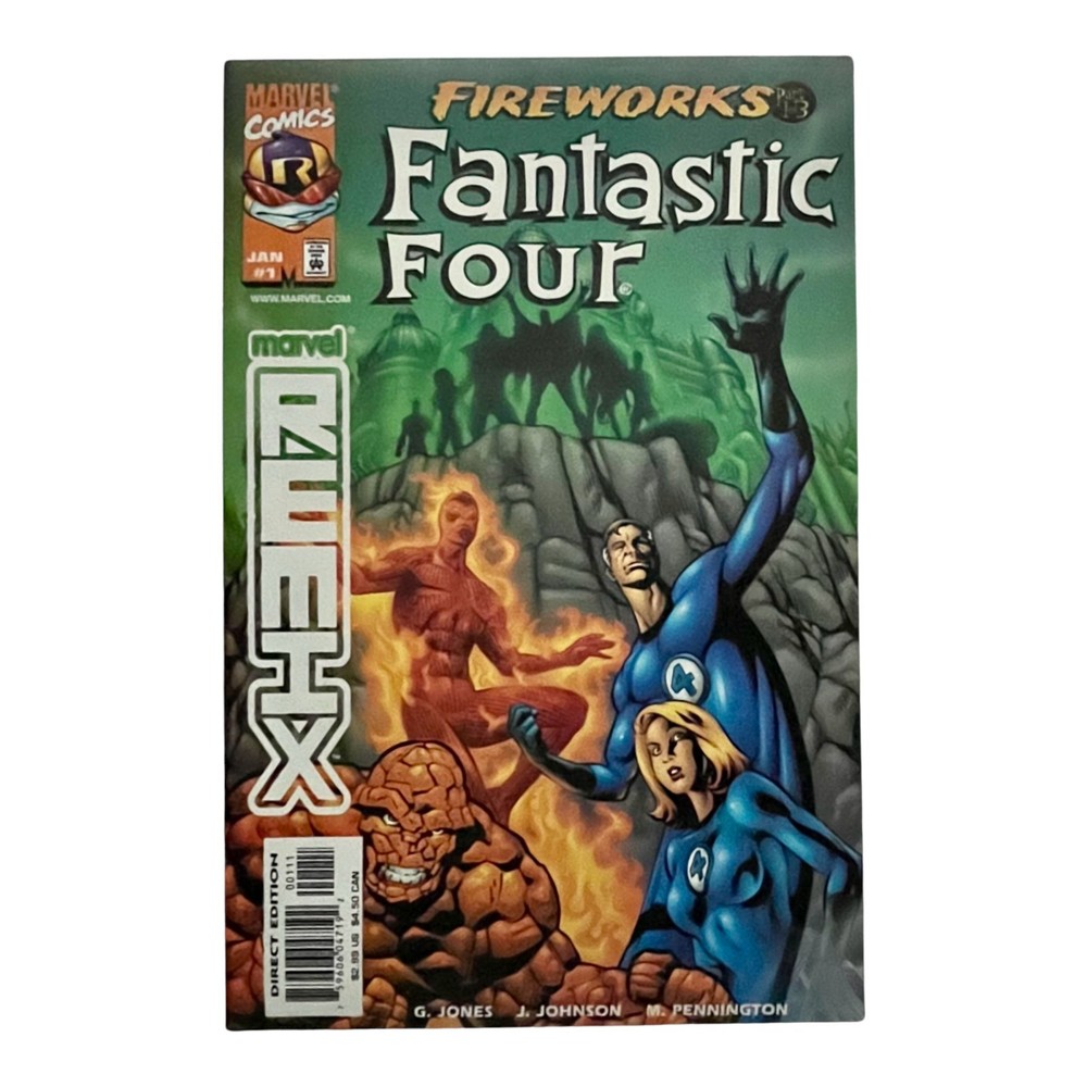 Fantastic Four Fireworks #1 Direct Edition Cover (1999) Marvel Comics