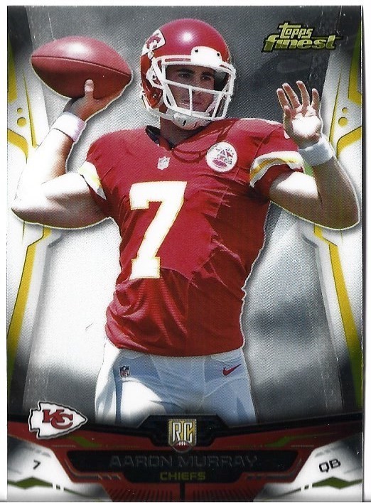 2014 Finest #135 Aaron Murray RC