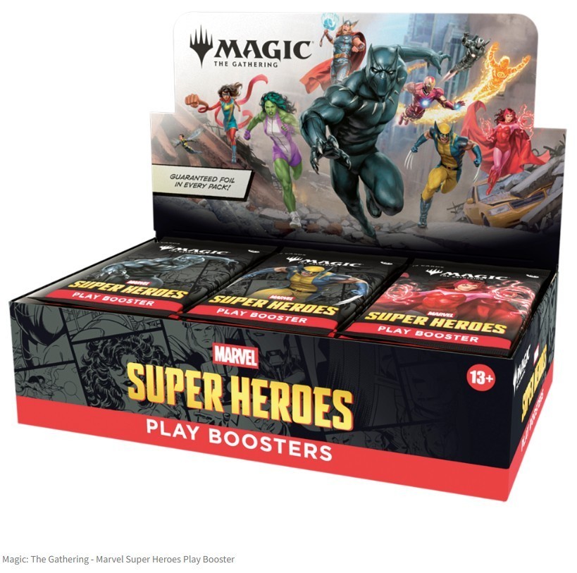 Magic: The Gathering - Marvel Super Heroes Play Booster Pre-Order  6-19-26