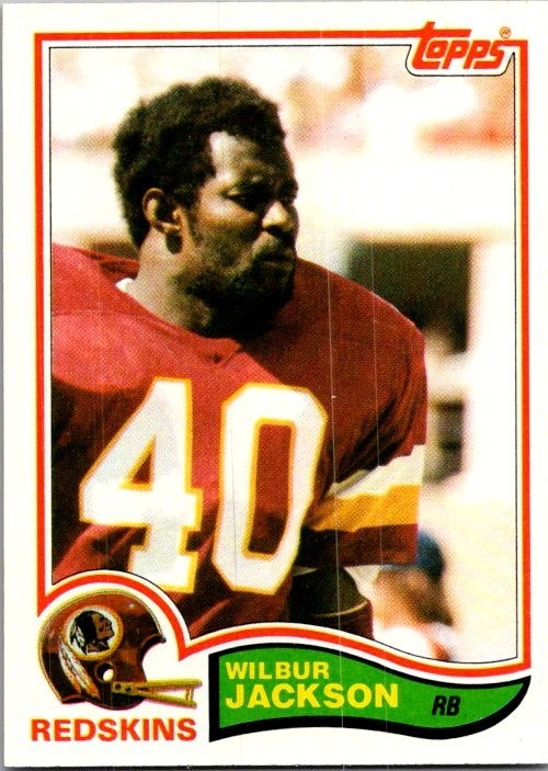 1982 Topps - Wilbur Jackson #512