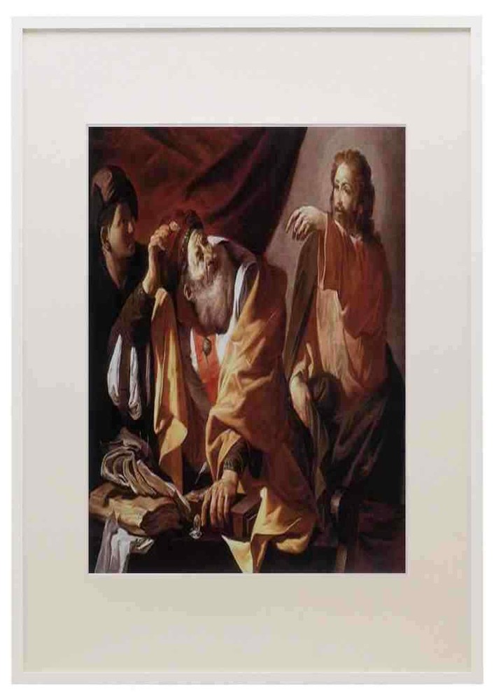 Terbrugghen Hendrick The Calling Of St Matthew 1616 A3 A4 Framed Print Picture