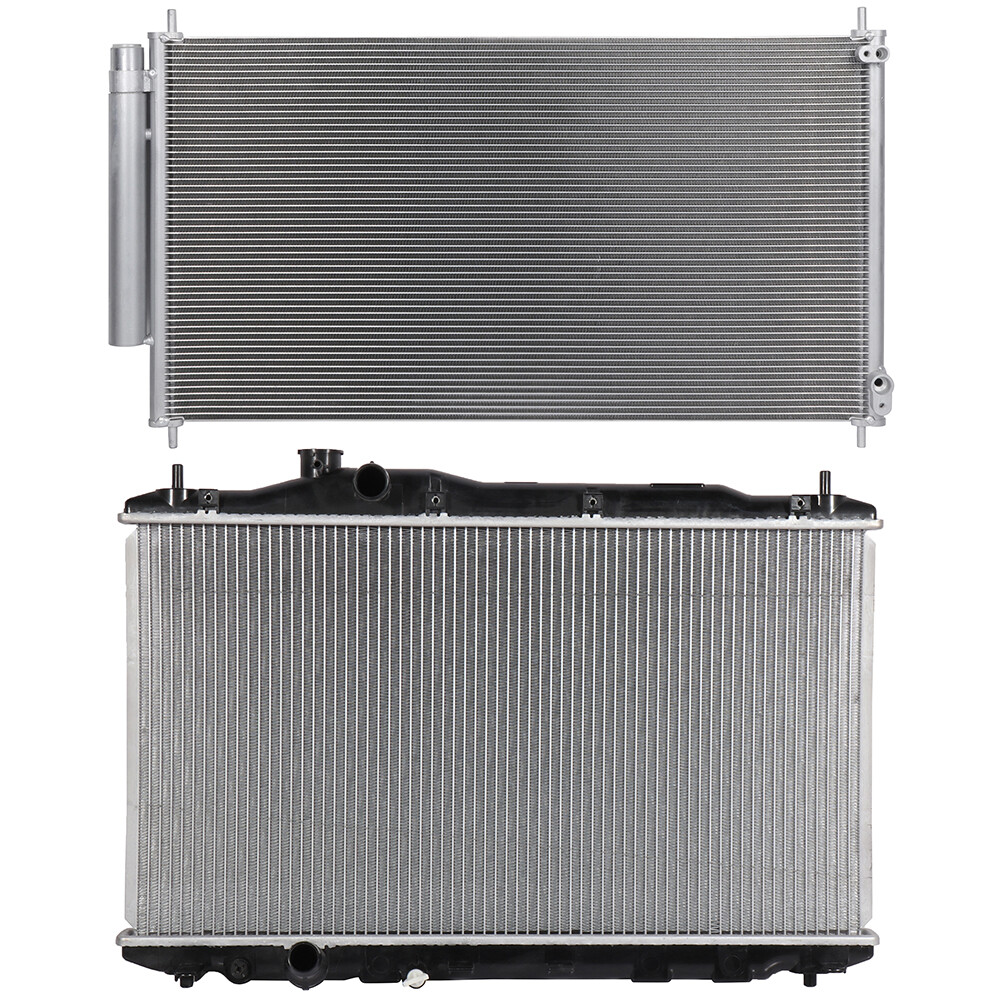 PICKOOR Radiator AC Condenser Cooling Kit for Honda Civic 2012-2015