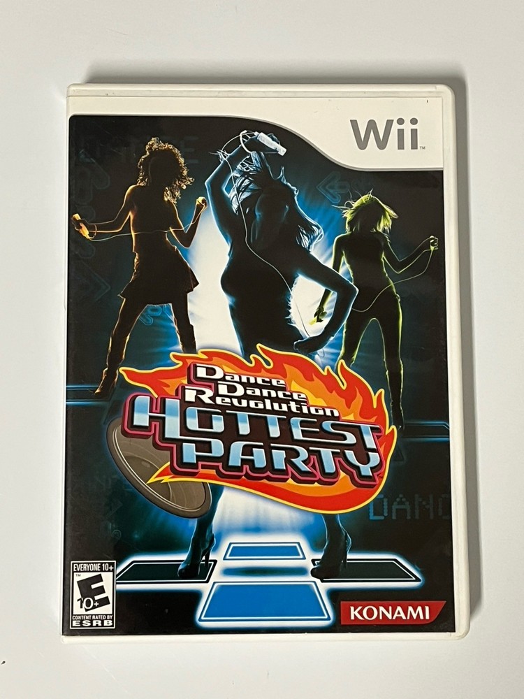 Dance Dance Revolution Hottest Party Wii CIB With Manual *TESTED*