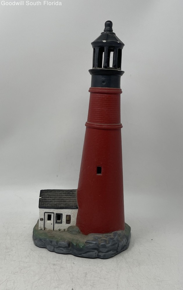 Multicolor Engraved Home Decorative Collectible Lighthouse Figurine