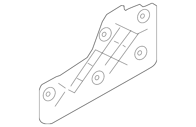 Genuine Nissan Tank Shield 17285-1ZR1A