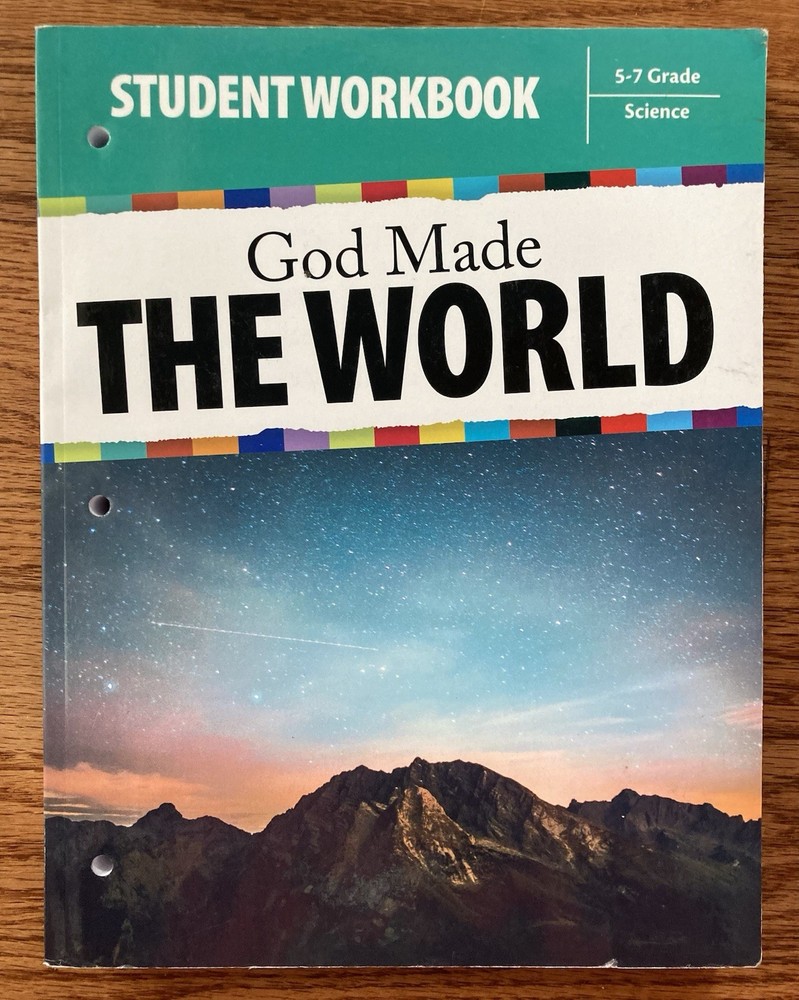 Generations Science God Made the World Student Workbook