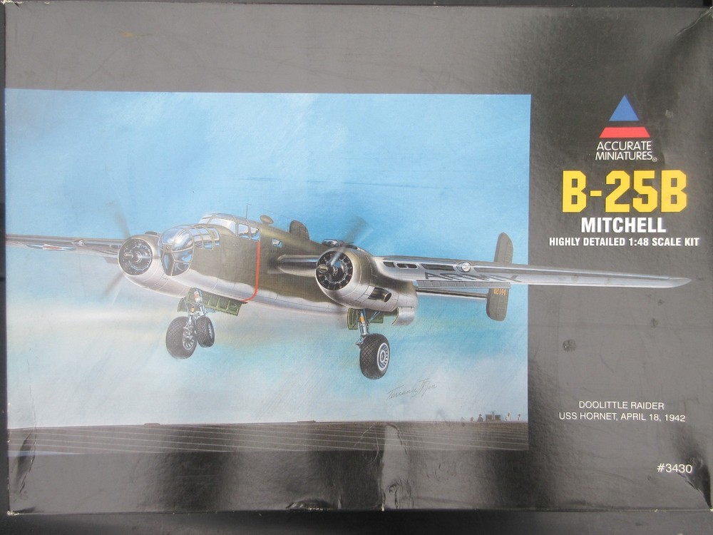 Accurate Miniatures 1/48 B-25B Mitchell Doolittle Raider  #3430-image