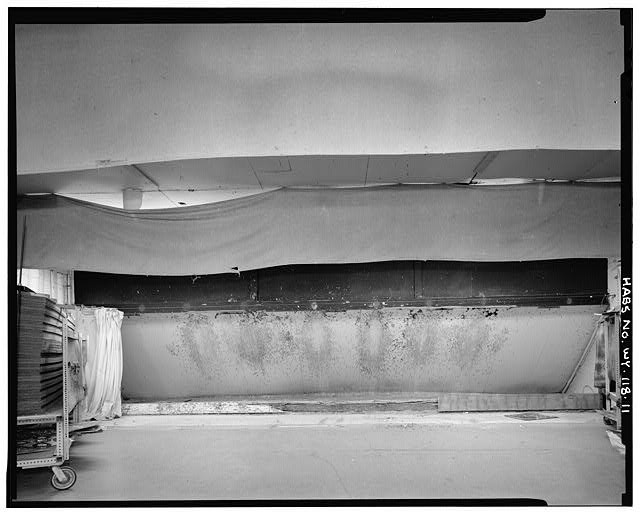 Photo:Bullet Trap Rifle Range Interior 1900s First Floor View South