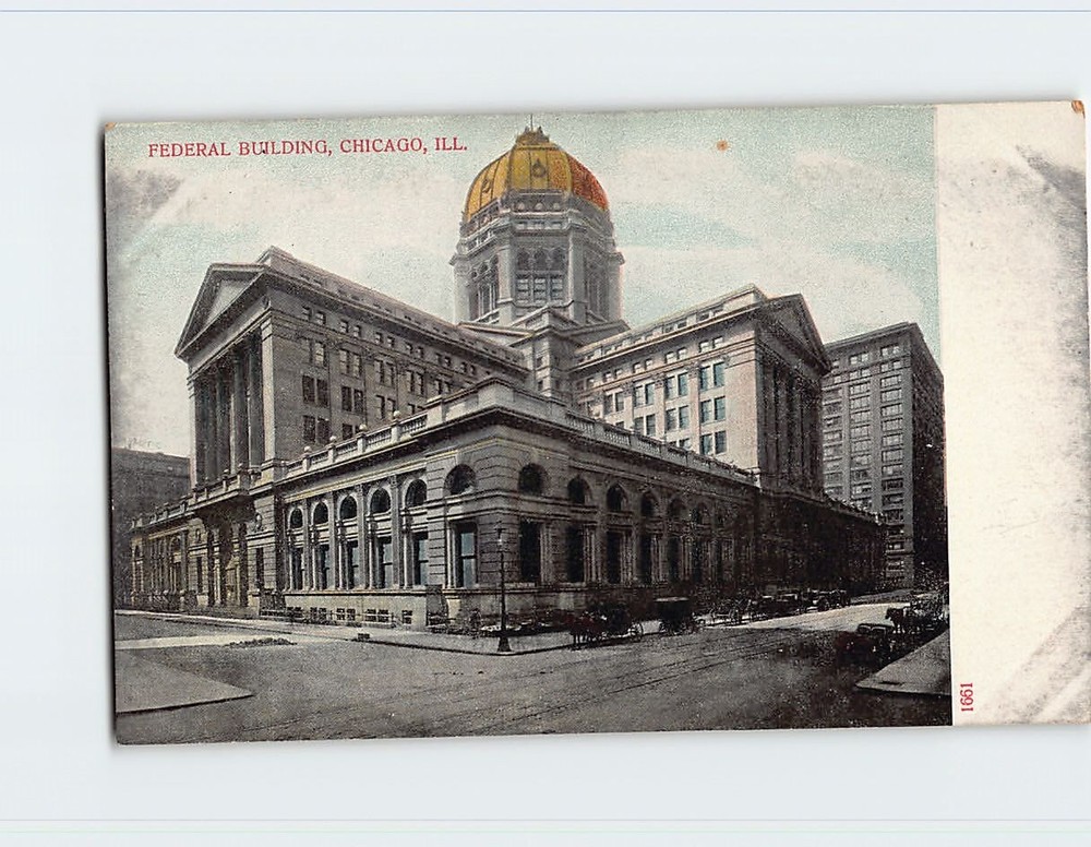 Postcard Federal Building, Chicago, Illinois