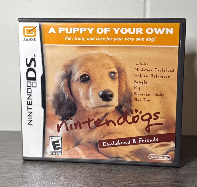 Nintendogs Dalmatian and Friends Nintendo DS Game And Inserts No Manual