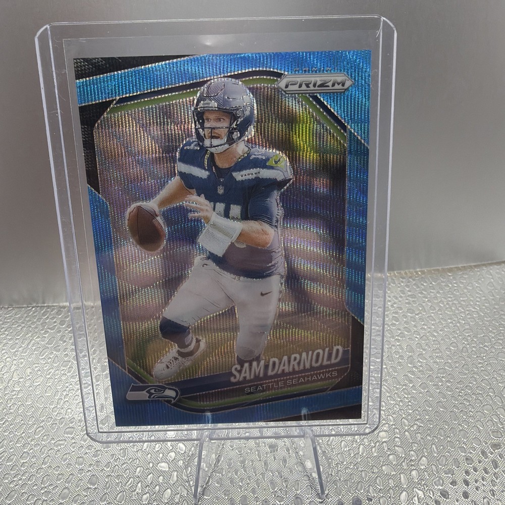 Sam Darnold 2025 PANINI PRIZM FOTL BLUE SCOPE /230
