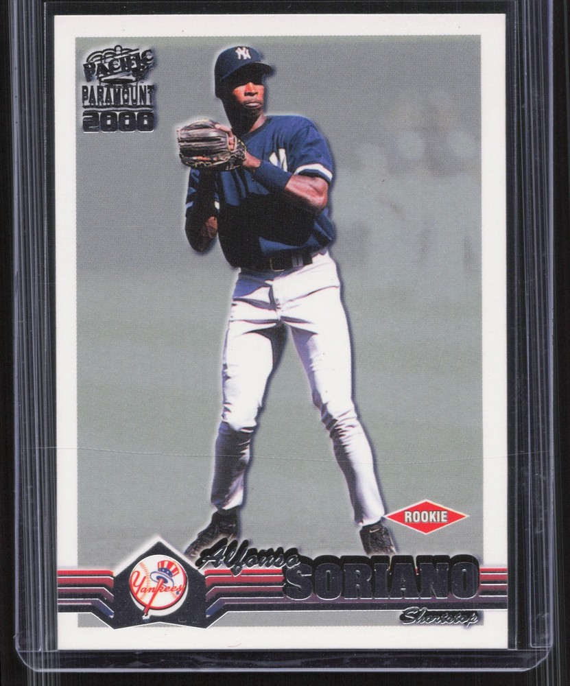 2000 Pacific Paramount #165 Alfonso Soriano