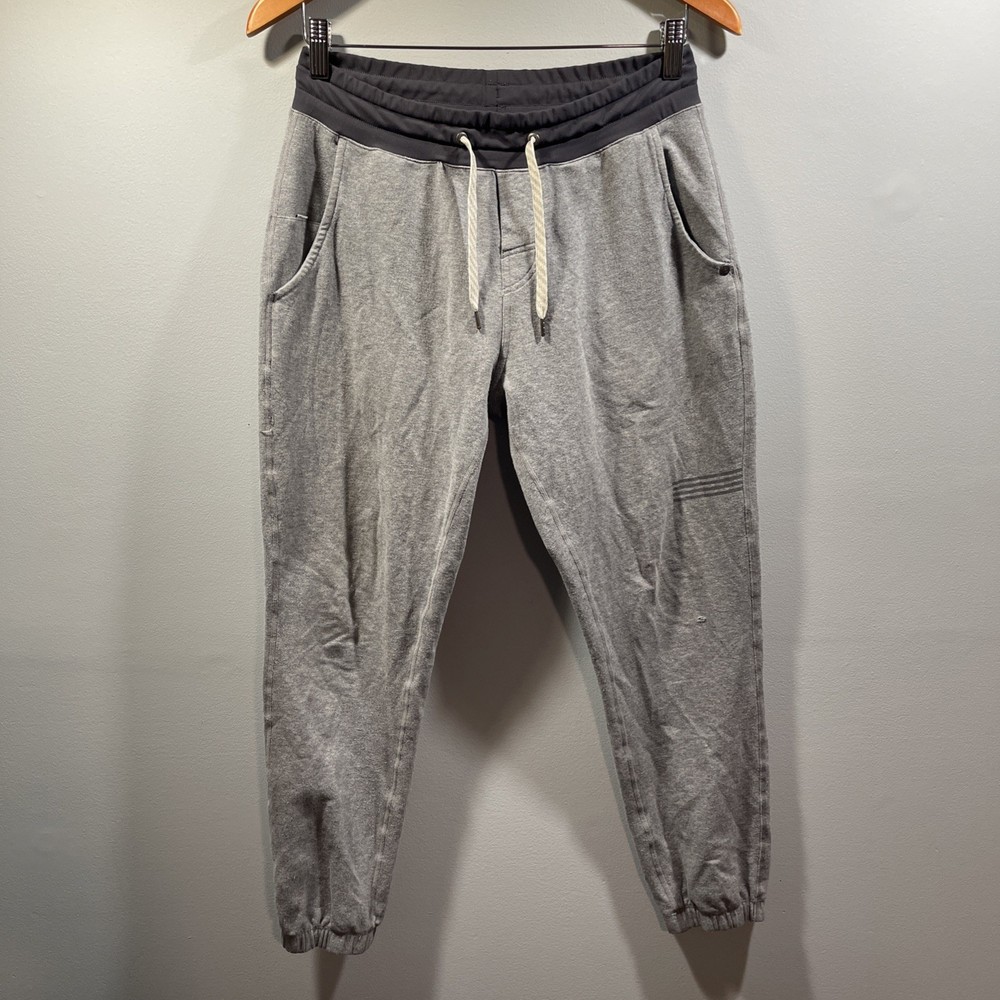 Vuori Ponto Performance Pants Mens Medium Gray Classic DreamKnit Joggers