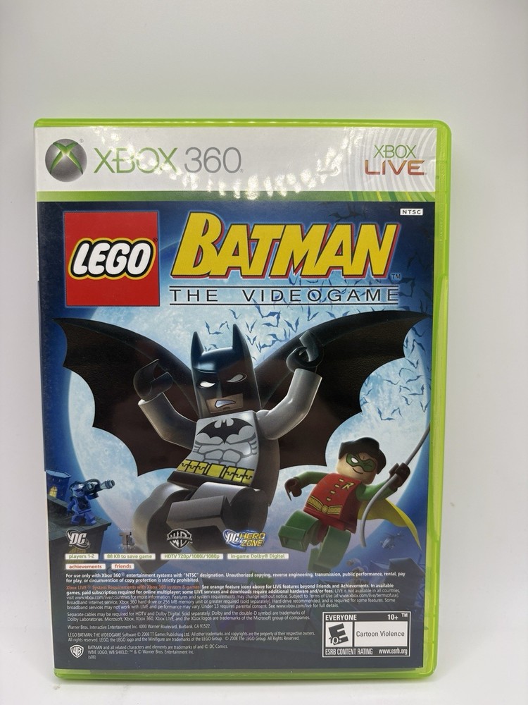 LEGO Batman / PURE Dual Combo (Xbox 360, 2009) CIB Tested & Working
