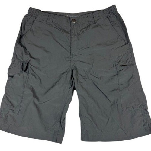 Columbia Men's 34  Outdoor Cargo Shorts Omni-Shade Hiking Utility Ripstop