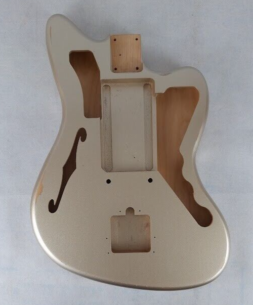 Custom Order Guitar Body, Semi Hollow JM, Aged Nitro, Fits Jazzmaster® Neck