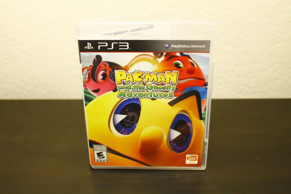 PS3 Pac-Man and the Ghostly Adventures Game CIB 2013 Mint Disc Clean & Tested
