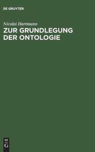 Zur Grundlegung Der Ontologie