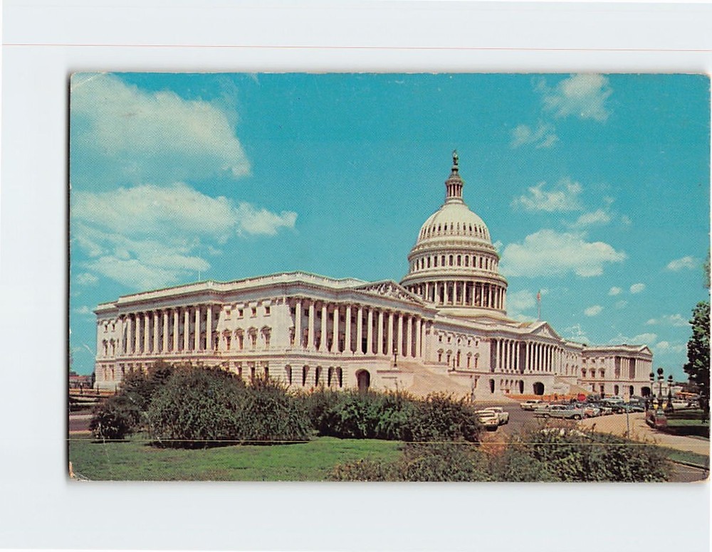 Postcard US Capitol Washington DC USA