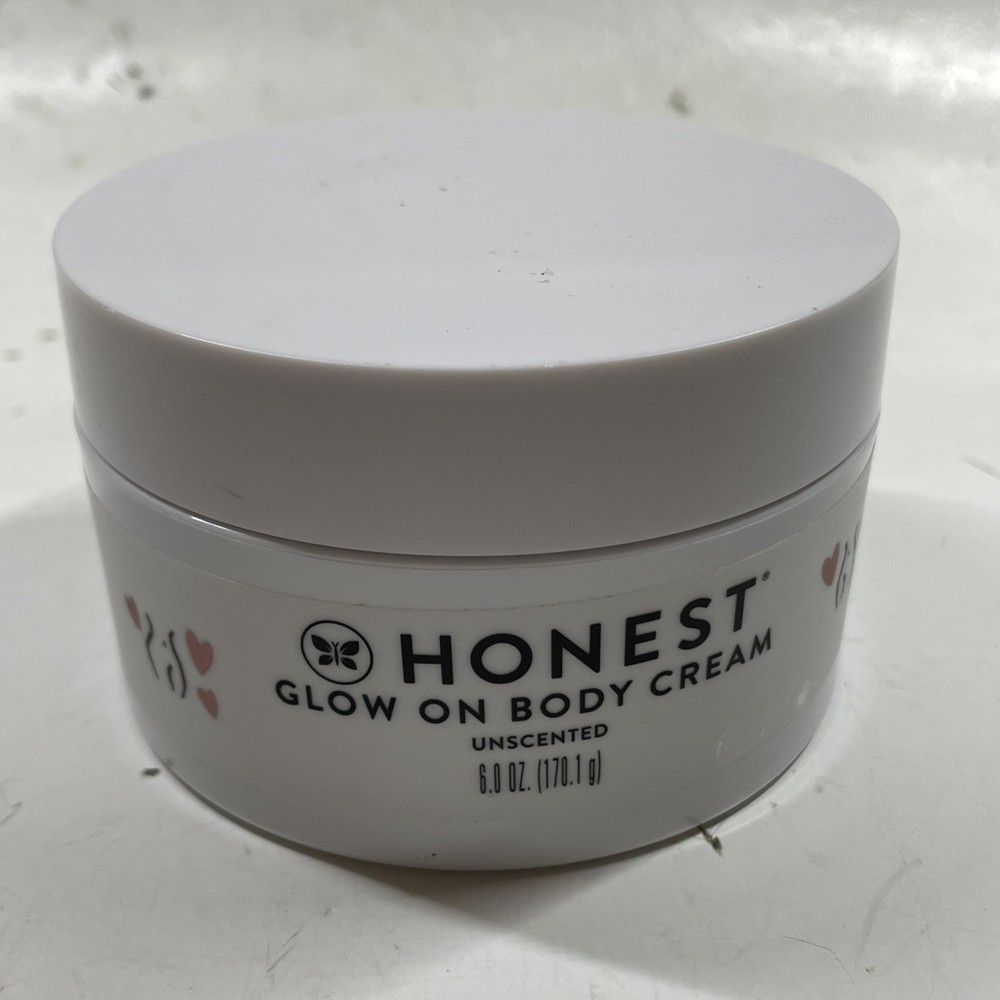 Honest Company Mama Love Glow On Body Cream, Unscented, 6 oz