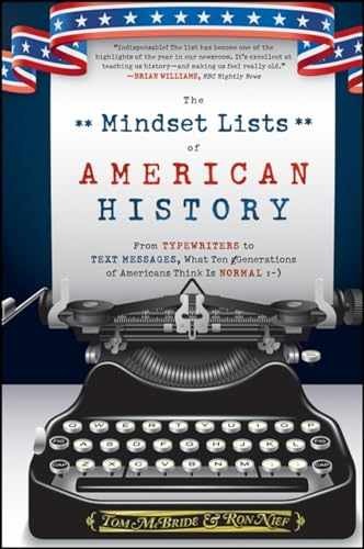 The Mindset Lists of American - Hardcover, by McBride Tom; Nief - Very Good